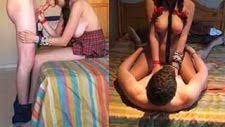Bokep Crot Diatas Toket Gede Pacar Nakal